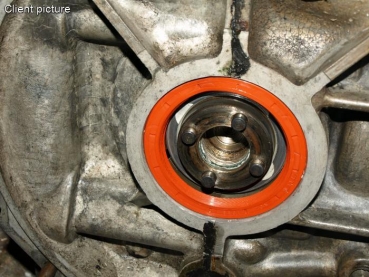 Silikon Wellendichting Simmering Kurbelwelle Typ 1 Motor doppel Lippe VW Käfer VW Bus T1 T2 Karmann Ghia